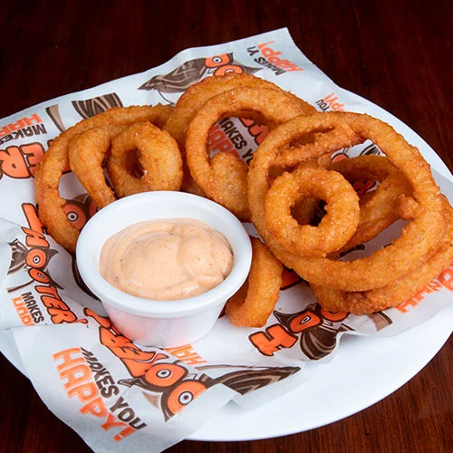 Entradas - Onions Rings - Hooters Cancún