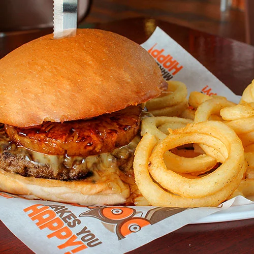 Hamburguesa - Teriyaki Burger - Hooters Cancun