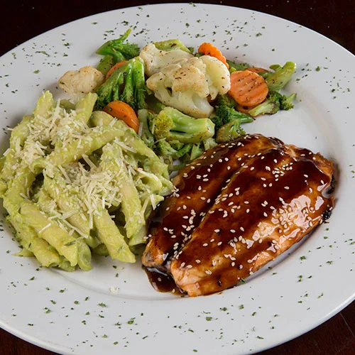 Teriyaki Salmon - Hooters Cancun